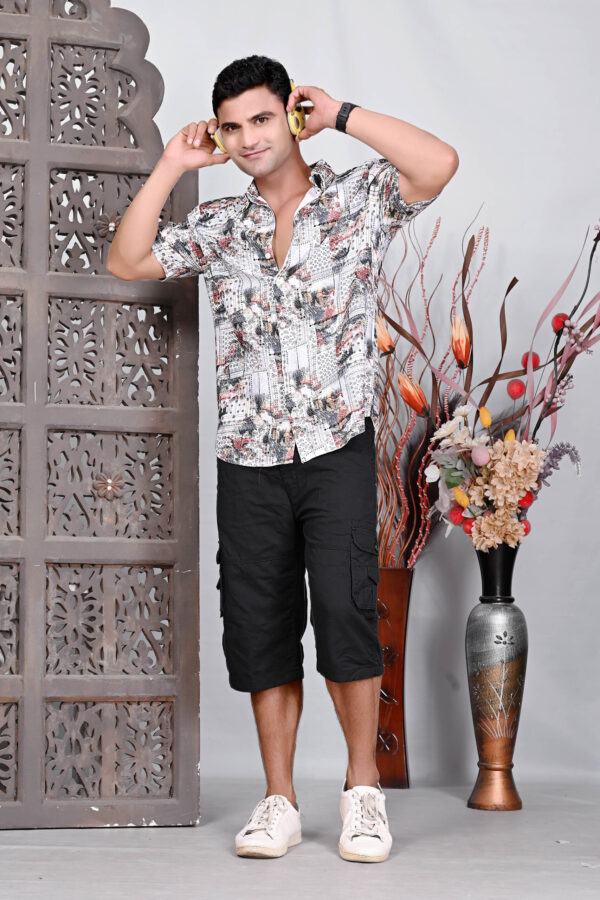 Urban Mosaic Short Sleeve Shirt