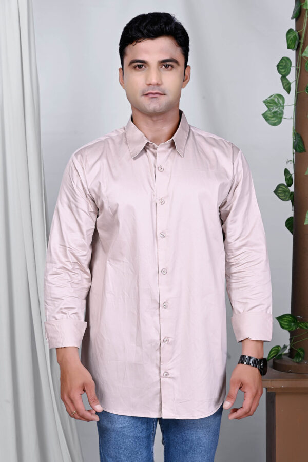 Ivory Elegance Tailored Shirt