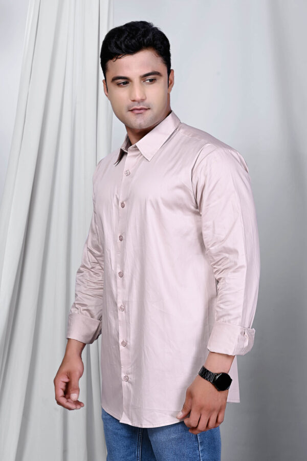 Ivory Elegance Tailored Shirt